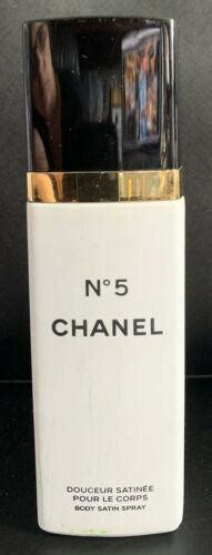 Vintage Chanel No.5 Douceur Sanitee Pour Le Corps Body Satin 